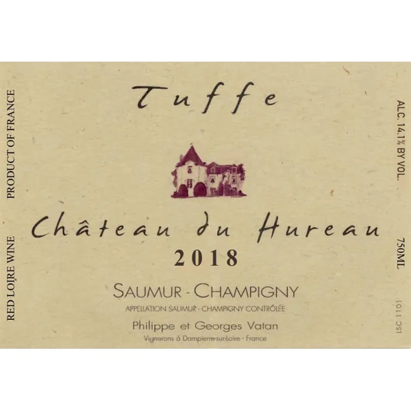 Hureau (Vatan) Saumur-Champigny Tuffe 2018