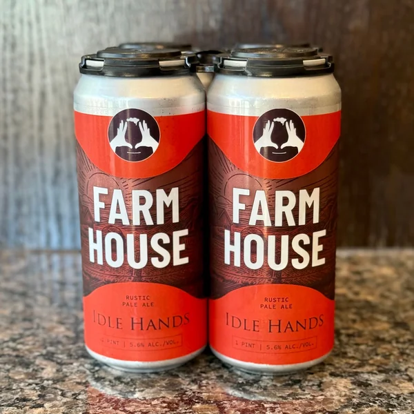 Idle Hands Farmhouse Pale Ale 4pk 16oz Cans