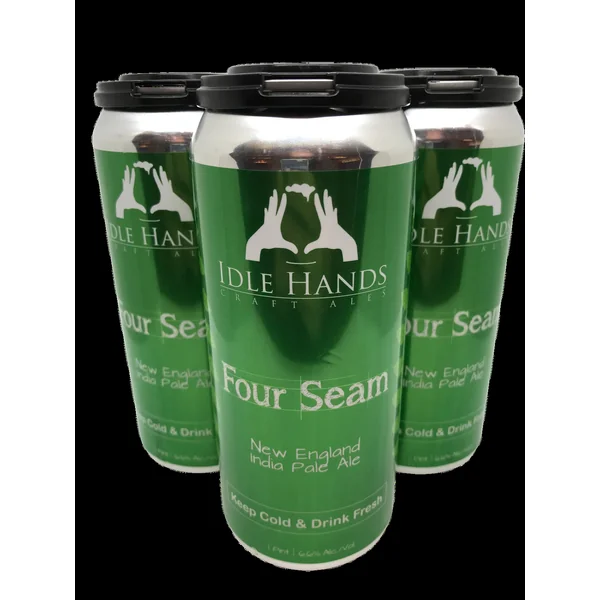 Idle Hands Four Seam NEIPA 4pk 16oz Cans