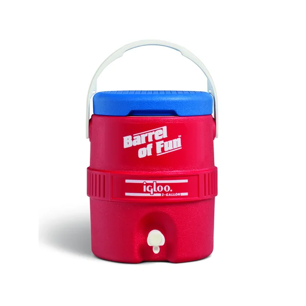 Igloo Cooler • Barrel Of Fun Jug Red with Spigot