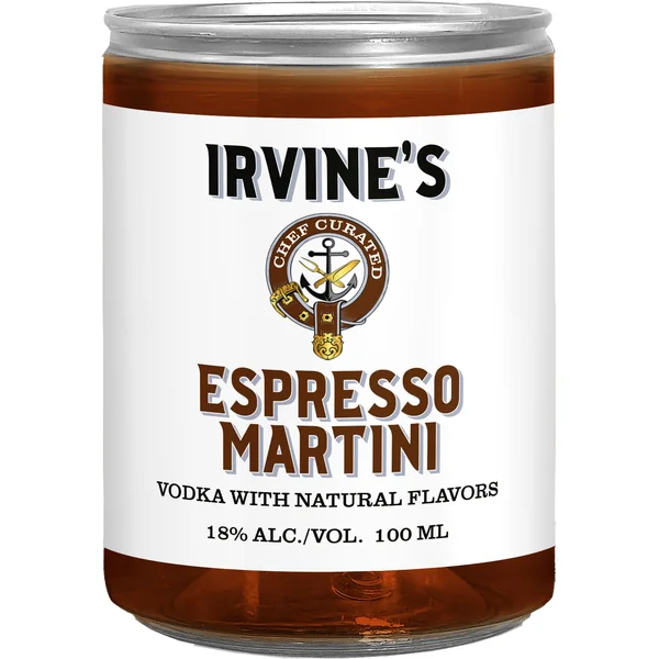 Irvine's Espresso Martini Can