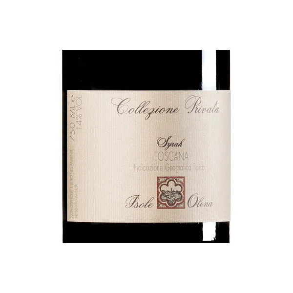 Isole e Olena Syrah Toscana Collezione Privata de Marchi 2017