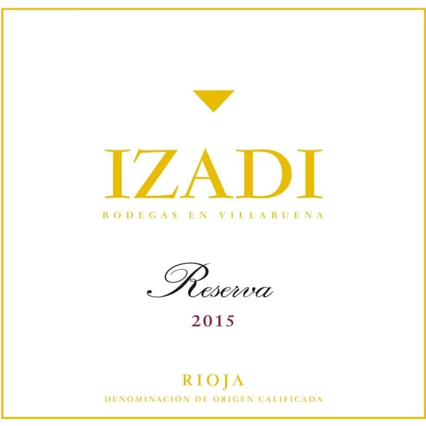 Izadi Rioja Reserva 2015
