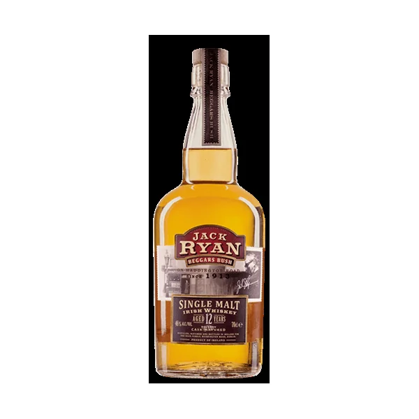 Jack Ryan Irish Whiskey Single Malt Beggars Bush 12 Year 750ml
