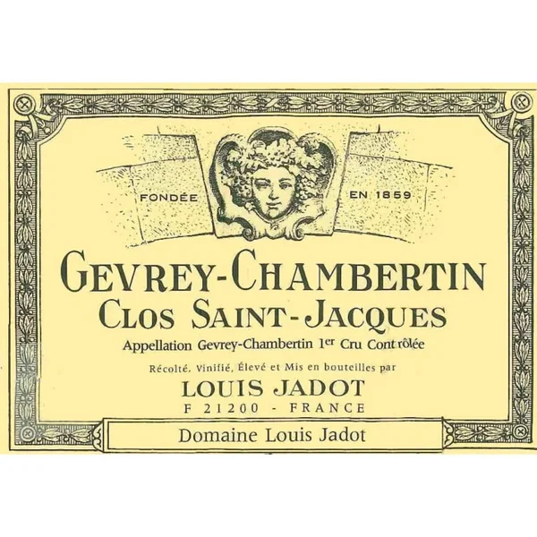 Jadot Gevrey-Chambertin 1er cru Clos St Jacques 2018