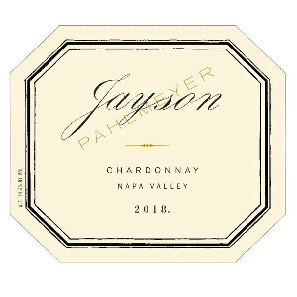 Jayson (Pahlmeyer) Chardonnay Napa Valley 2018