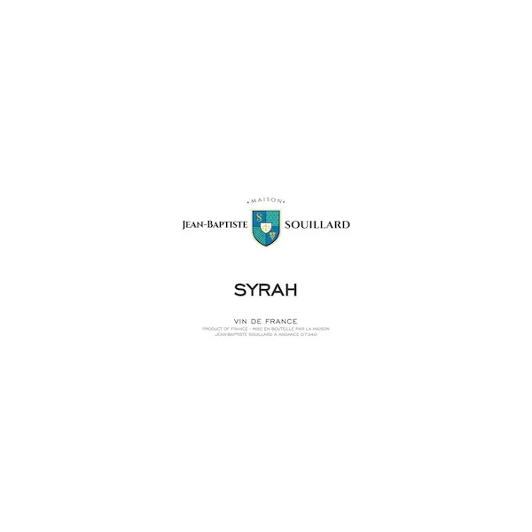Jean-Baptiste Souillard Syrah 2023 750ml