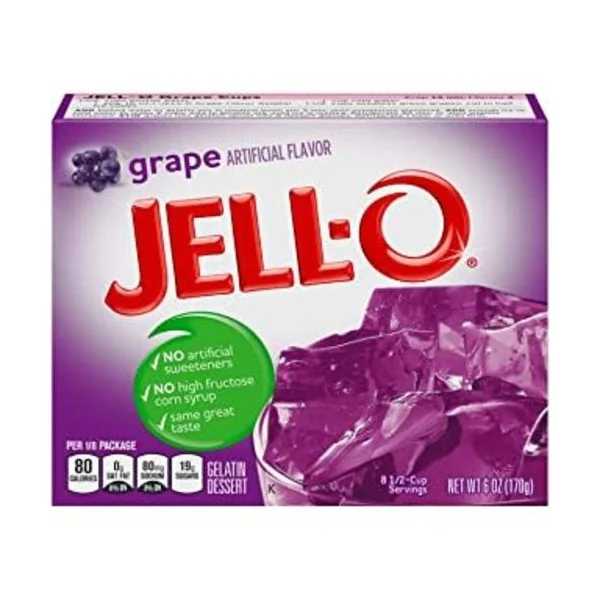 Jell-o Grape Gelatin Dessert
