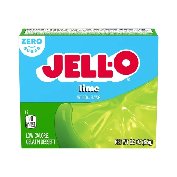 Jello Sugar Free Lime Gelatin Dessert