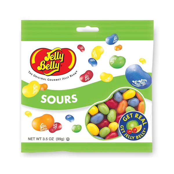 Jelly Belly Sour Flavored Jelly Bean Candy In Bag - Image 2