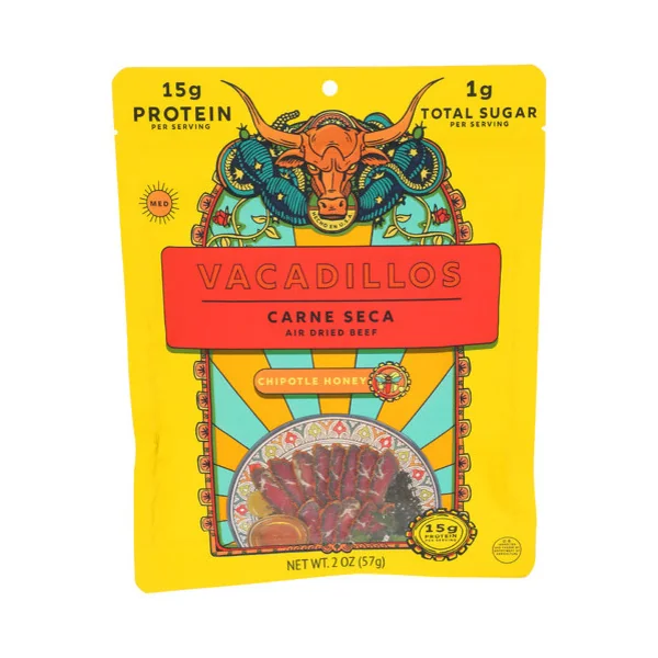 Jerky • Vacadillos Carne Seca Chipotle Honey