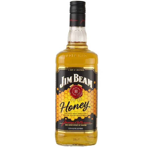 Jim Beam Honey Flavored Bourbon Whiskey / Ltr
