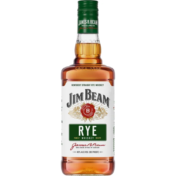 Jim Beam Straight Rye Whiskey