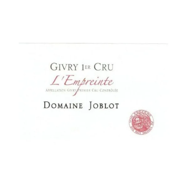Joblot Givry 1er cru L'Empreinte 2020