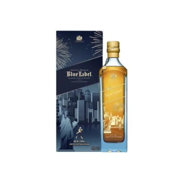 Johnnie Walker Blue Label Blended Scotch Whisky, New York Edition