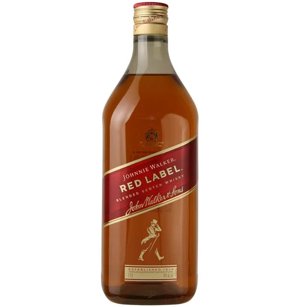 Johnnie Walker Red Label Blended Scotch Whisky / 1.75 Ltr