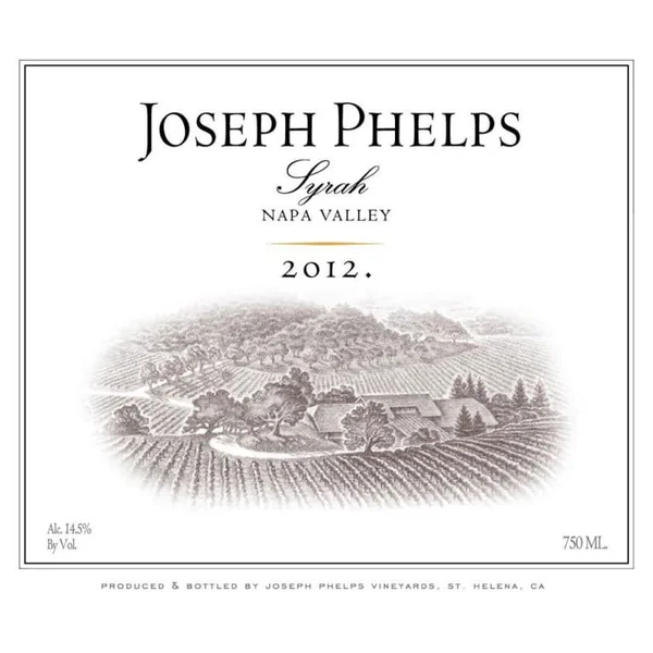 Joseph Phelps Syrah Napa Valley 2012