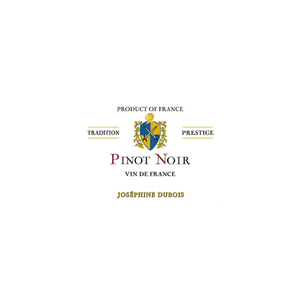 Josephine Dubois Pinot Noir VdF 2024 750ml