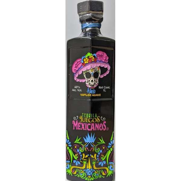 Juegos Mexicanos Añejo Tequila Seasonal Bottle 1L