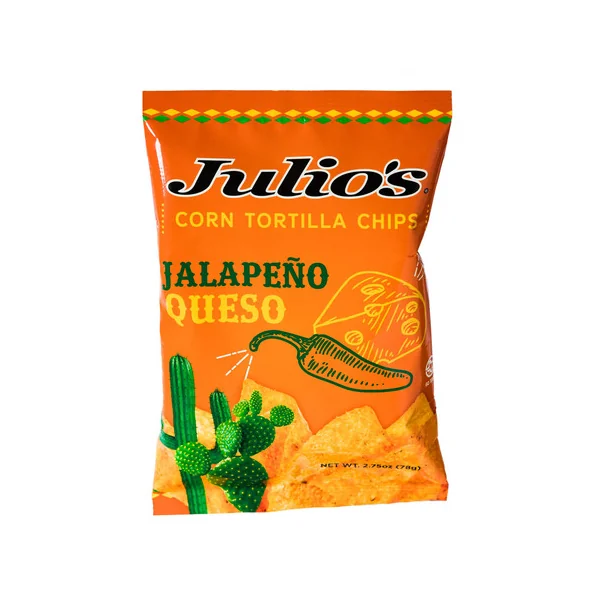 Julio’s Tortilla Chips • Jalapeno Queso