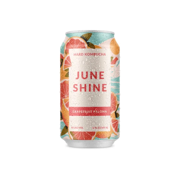 Juneshine Hard Kombucha Grapefruit Paloma
