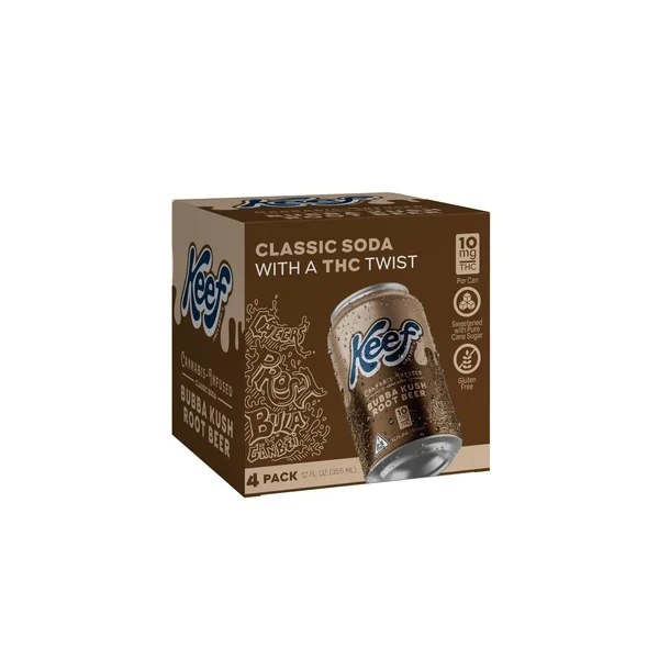 Keef Bubba Kush Root Beer 10mg Delta 9