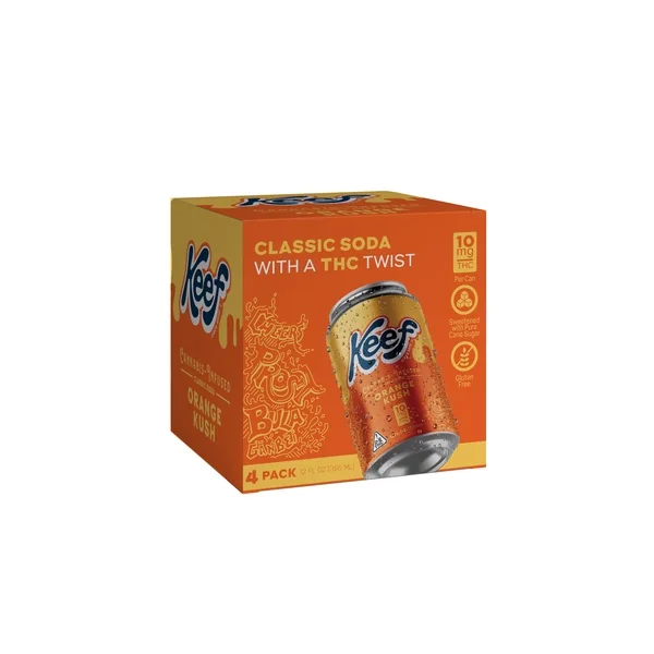 Keef Orange Kush Soda 10mg Delta 9
