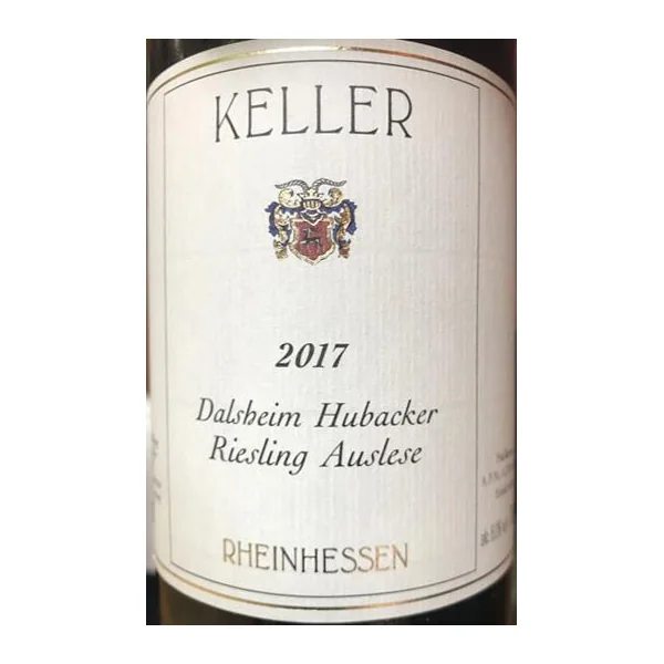 Keller Riesling Auslese Dalsheimer Hubacker Goldkap 2017