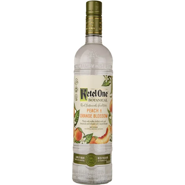 Ketel One Botanical Peach & Orange Blossom Vodka / 750 ml
