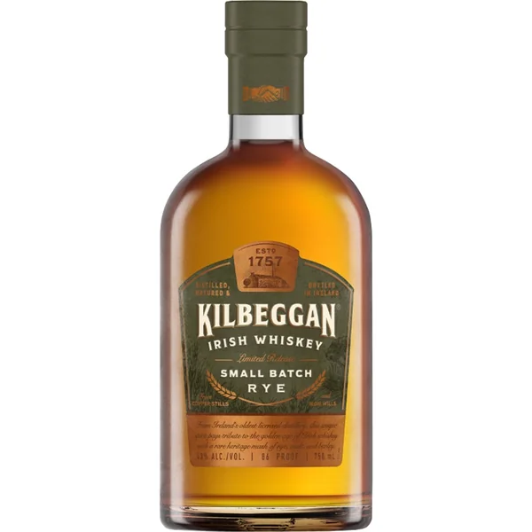 Kilbeggan Rye Irish Whiskey Small Batch