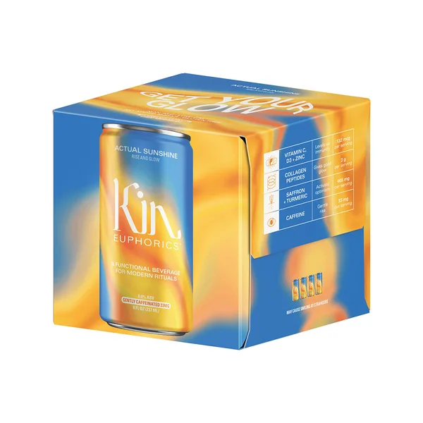 Kin Euphoric • Actual Sunshine Glow 4 Pack Cans