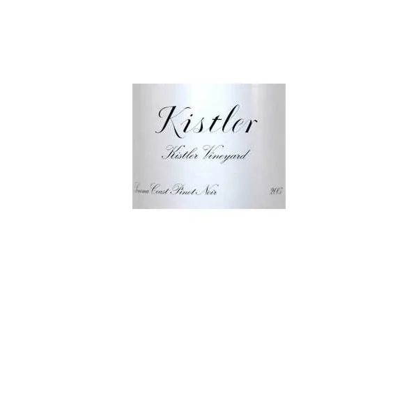 Kistler Pinot Noir Sonoma Coast Kistler Vineyard 2007