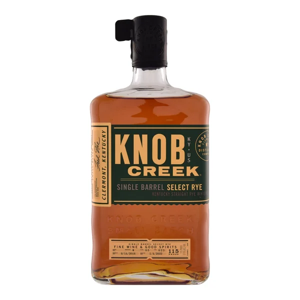 Knob Creek Single Barrel Straight Rye Whiskey FWGS Exclusive Barrels