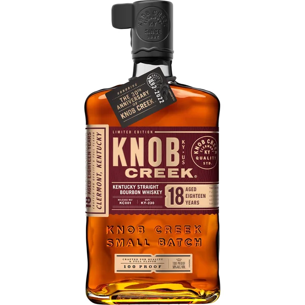 Knob Creek Straight Bourbon 18 Year Old