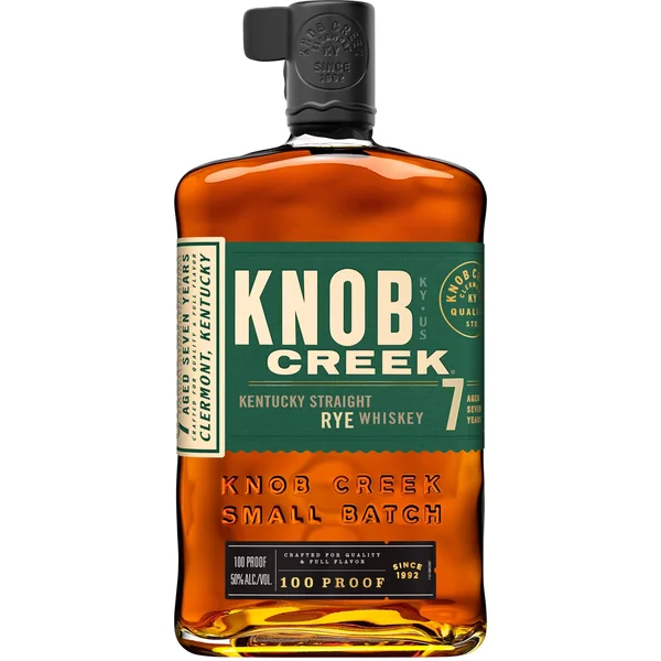 Knob Creek Straight Rye Whiskey 7 Year Old