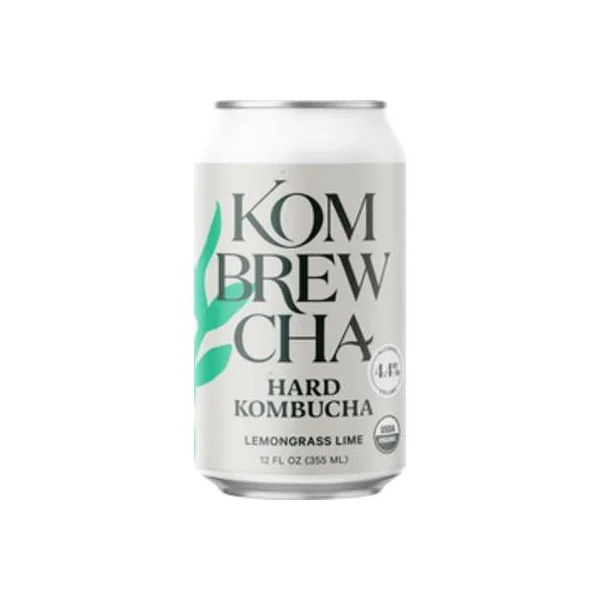 Kombrewcha Hard Kombucha Lemongrass Lime