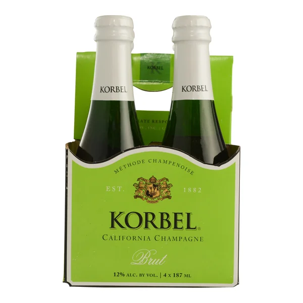 Korbel Brut California Champagne 4x187 mL