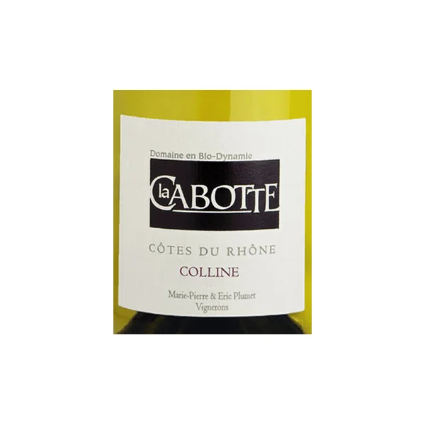 La Cabotte Côtes-du-Rhône Blanc Colline 2020