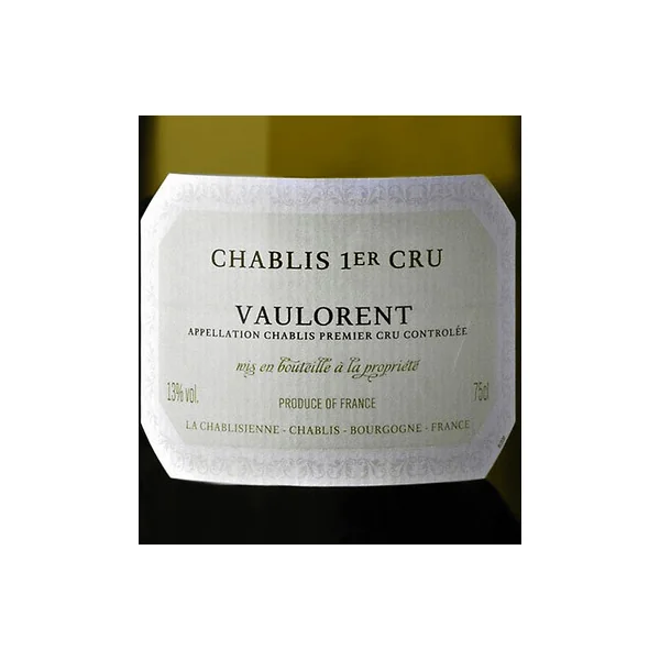 La Chablisienne Chablis 1er cru Vaulorent 2017