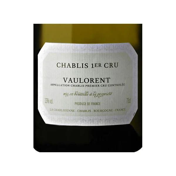 La Chablisienne Chablis 1er cru Vaulorent 2018