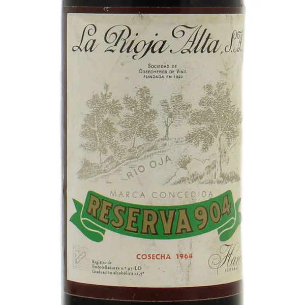 La Rioja Alta Rioja Gran Reserva 904 1964