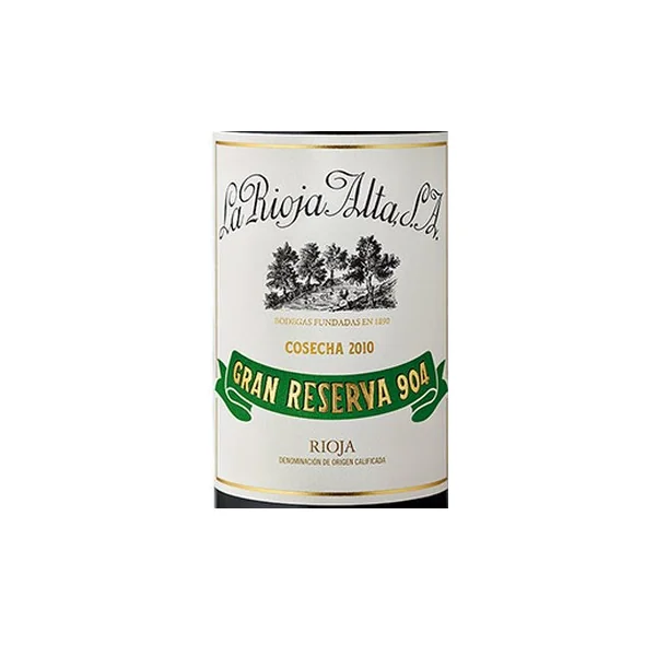 La Rioja Alta Rioja Gran Reserva 904 2010