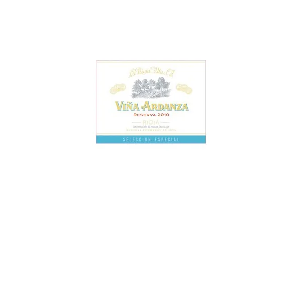 La Rioja Alta Rioja Viña Ardanza Reserva Selección Especial 2010