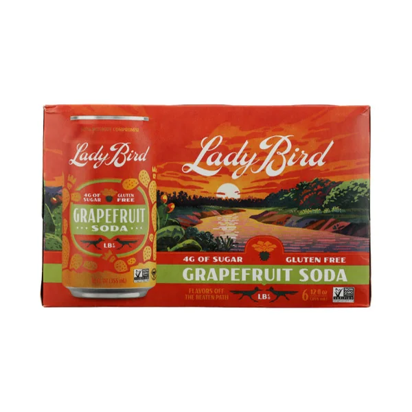 Lady Bird Grapefruit Soda