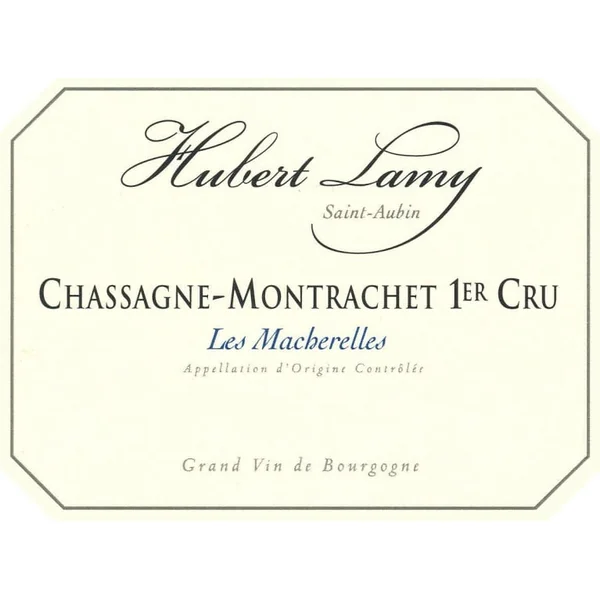 Lamy/Hubert Chassagne-Montrachet 1er cru Les Macherelles 2017