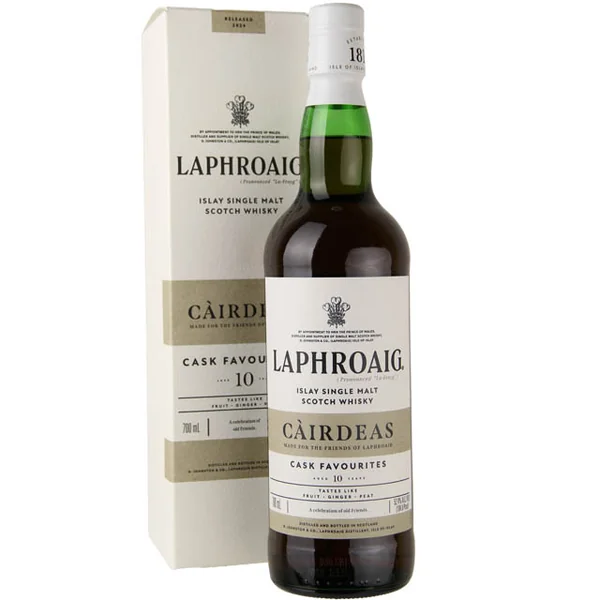 Laphroaig Cairdeas 10Yr Cask Favourites Islay Single Malt Scotch Whisky / 700 ml