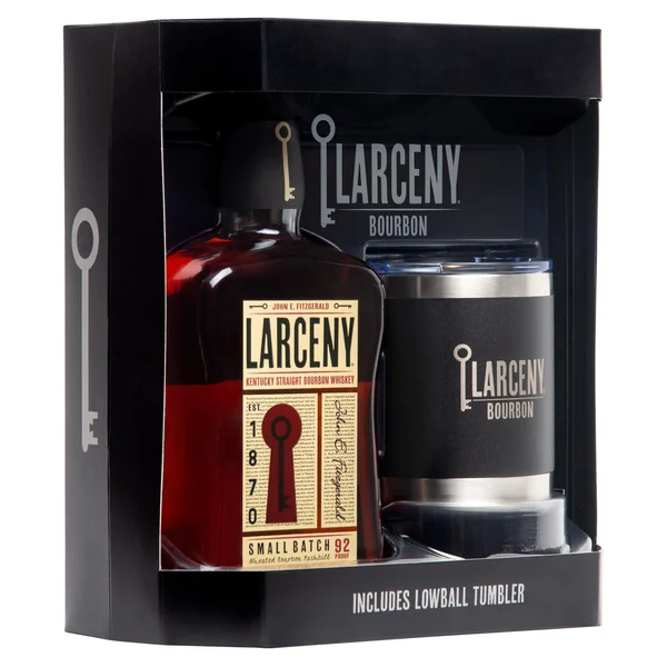 Larceny Straight Bourbon Very Special Small Batch with Stainless Steel Tumbler Gift Set