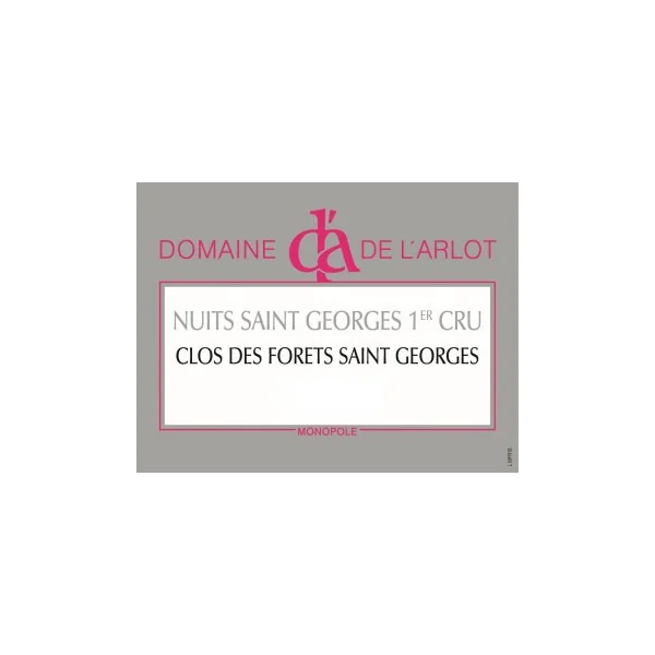 L'Arlot Nuits-St-Georges 1er cru Forêts St-Georges 2019
