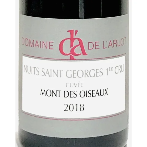 L'Arlot Nuits-St-Georges 1er cru Mont des Oiseaux 2018