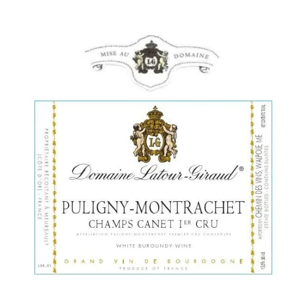 Latour-Giraud Puligny-Montrachet 1er cru Champs Canet 2019